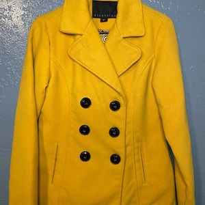 Yellow Warm Coat
